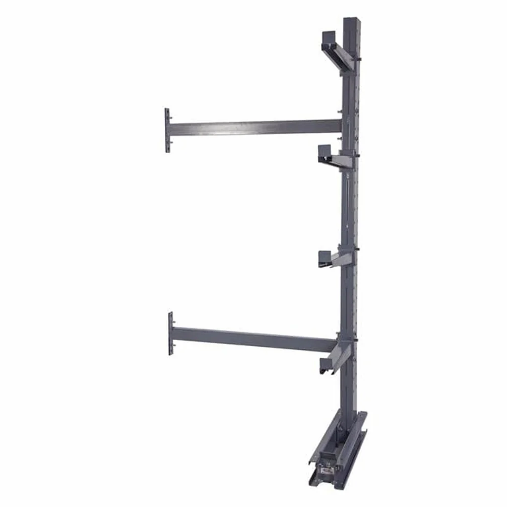 Urved Rack Arm 8' Heavy Duty Single Sided Cantilever Rack W/ 12
